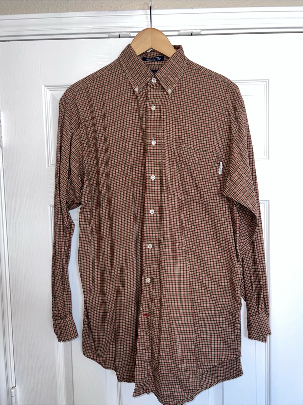 Daniel Cremieux Brown Plaid Button-Down Shirt